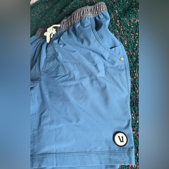 ‼️RARE‼️🎸VUORI🎸🔥NWT🔥Men’s KORE SHORT 7.5" in Pool Blue—M - Picture 9 of 16